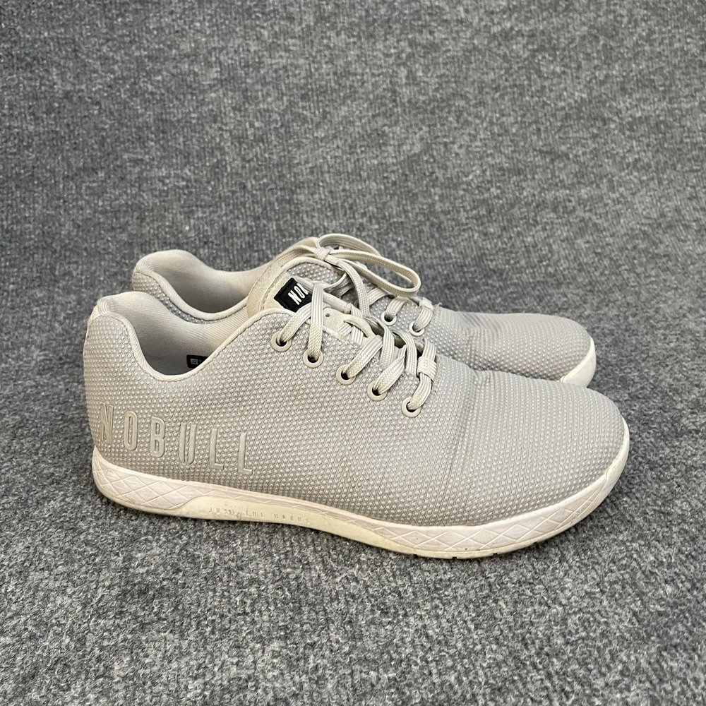 Nobull Superfabric Shoes Men's Sz 10 Womens 11.5 Gray